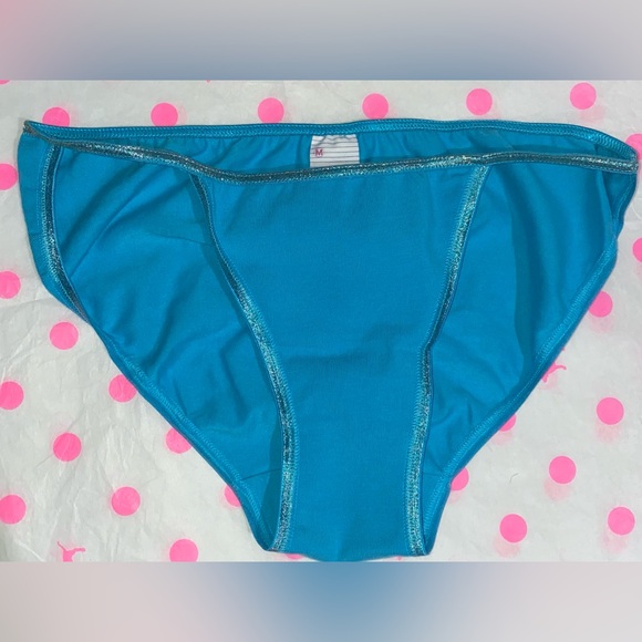 New vintage VICTORIA'S SECRET PINK RARE STRING BIKINI PANTIES Pink Y2K panty - Picture 1 of 8